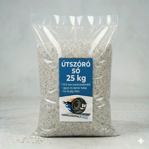 Útszóró só 25 kg raklapos